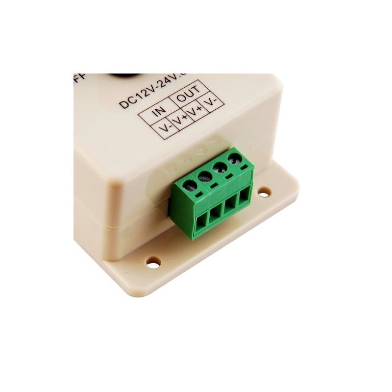 Manual Dimmer Switch for LED Strip Light, 12V 8A Mountable