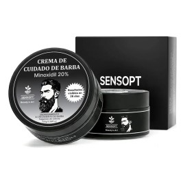 Sensopt Bálsamo Ultra Potente Para Crecimiento De Barba Fina Fina