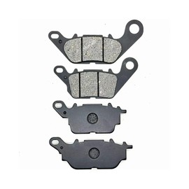 Motorcycle Brake Pads for Yamaha N Max N-MAX 125 GPD125 2DS1 2015-2024 ABS 2017-2023 for NMAX 155 GPD150-A 2017-2022 Motorcycle Front Rear Brake Pads Brake Pads (Front Rear Pads)