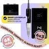 M - E-ZDrill Rechargeable Electric Nail Drill, 35k RPM, Smart