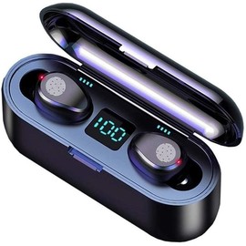 Wireless Earbuds Bluetooth 5.3 with Mic – In-Ear Headphones with LCD Display, Touch Control, Hi-Fi Stereo Deep Bass, Noise Cancelling, Waterproof, HD Calling, Sports & Workout Earphones