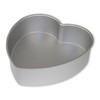 PME HRT103 Professional Aluminum Heart Cake Pan, 10 x 3-Inch,