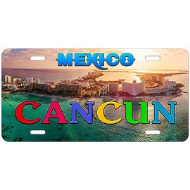 Cancun TAG05 Mexico Novelty Car Auto License Plate