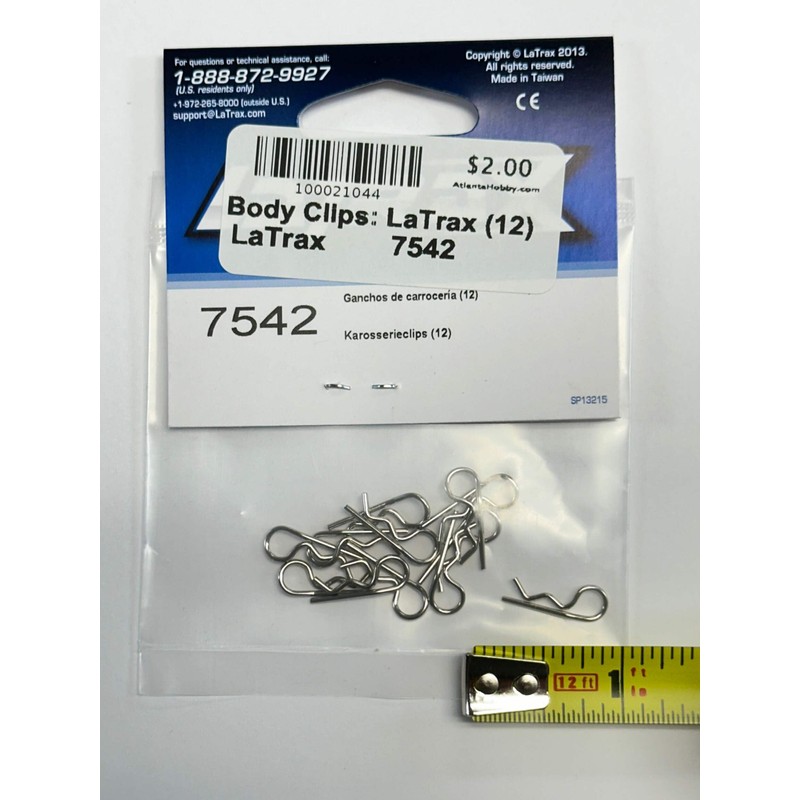 Traxxas Body Clips (12 Piece)