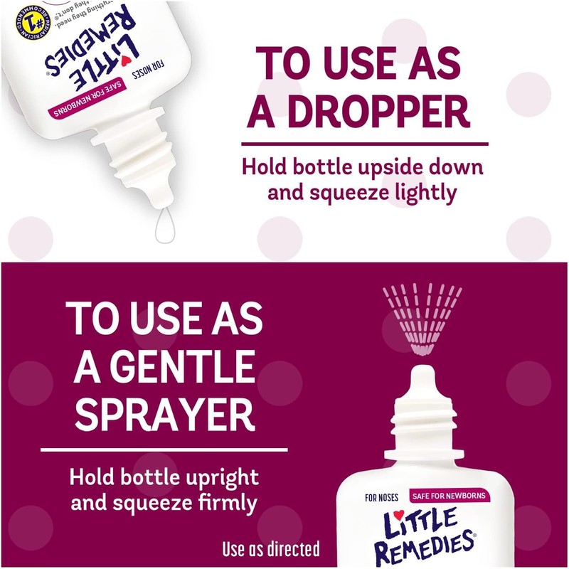 Little Remedies Little Noses Saline Spray/Drops