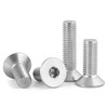 M12 Flat Head Screws, M12-1.75 * 60mm Flat Head Socket