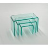 New 2 Inch Deep 3 Piece Acrylic Riser Display Stand