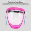 2pcs Protective Face Cover Dustproof Safety Elastic Belt Reusable Face