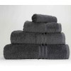 Blue Label 500gsm Plain Charcoal Grey Bath Sheet (SEE SIZE