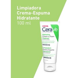 Limpiador Facial Hidratante | Crema-Espuma | Con Ceramidas y Ácido Hialurónico