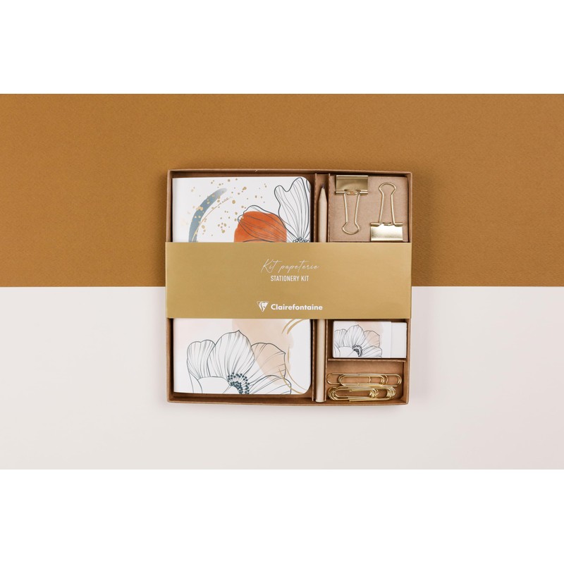 Clairefontaine Evanescence 115984C Writing Set with a Notebook 11 x