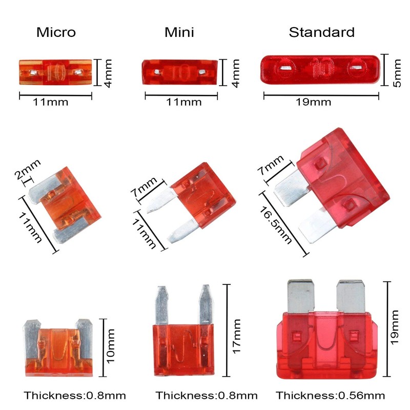 All Trade Direct 10 X 50 Amp Maxi Blade Fuse