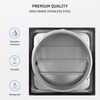 calimaero® VKE 5" Inch Dryer Vent Cover – Outdoor Stainless
