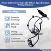 Getfarway Front Left Driver Side ABS Wheel Speed Sensor Wiring