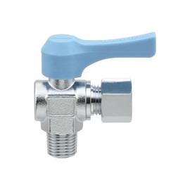 GAONA GA-JM141 Mini Ball Valve for Copper Tubes R1/4 x 6.0 mm for Water, Air, and Oil Angle Type