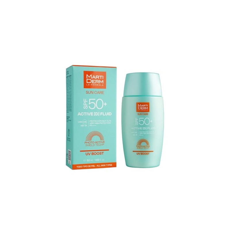 MartiDerm Sun Care Active [D] Fluid FPS 50+, Protector Solar