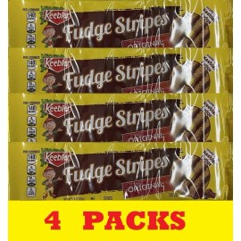 Keebler 4x Keebler Original Fudge Stripes Cookies 11.5 oz Pack - FREE SHIP 4 PACKS BULK