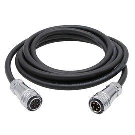 HangTon 5-Pin Cable for Aputure LS 600x Pro, 600d, 600d Pro LED Video Light Head and Controller Box Connector, Waterproof 5-Pin Male to Female 24.6 Inch