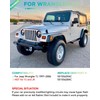 PWOBVZ Amber White Switchback Turn Signal Lights Compatible with Jeep