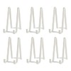 Plate Stands for Display 6 Inch - White Tabletop Easel