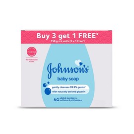 Metrey John-Son Baby Bath Soap, 150g, Value Pack of 4, Special Combo Offer