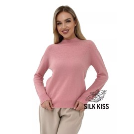 SILK KISS  Women's Luxury  100% Wool Sweater - Elegant, Lightweight, Super Soft