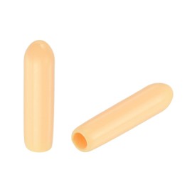 QUARKZMAN 50 Stück Runde Gummikappen 1/8" (2,5 mm) Beige Vinyl Abdeckung Schraubengewinde Schutzkappen