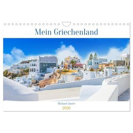 Mein Griechenland Michael Jaster (Wandkalender 2026 DIN A4 quer), CALVENDO Monatskalender: Der Wandkalender mit griechischen Inseln und schönen Fotomotiven auf den griechische Inseln (CALVENDO Orte)