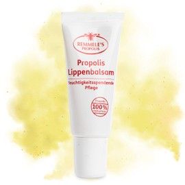 Remmele's Propolis Lip Balm 10 ml, Natural Lip Care for Dry Lips, Lip Balm with Effective Propolis & Royal Jelly