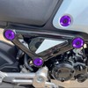 KKZOL 12 Pcs Fairing Washers Colored Side Panel Dress Up