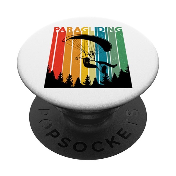 paragliding retro designs PopSockets Standard PopGrip