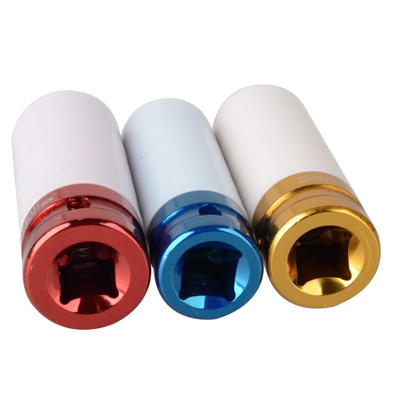 1/2-Inch Drive Metric Extra Thin Wall Deep Wheel Protector Impact