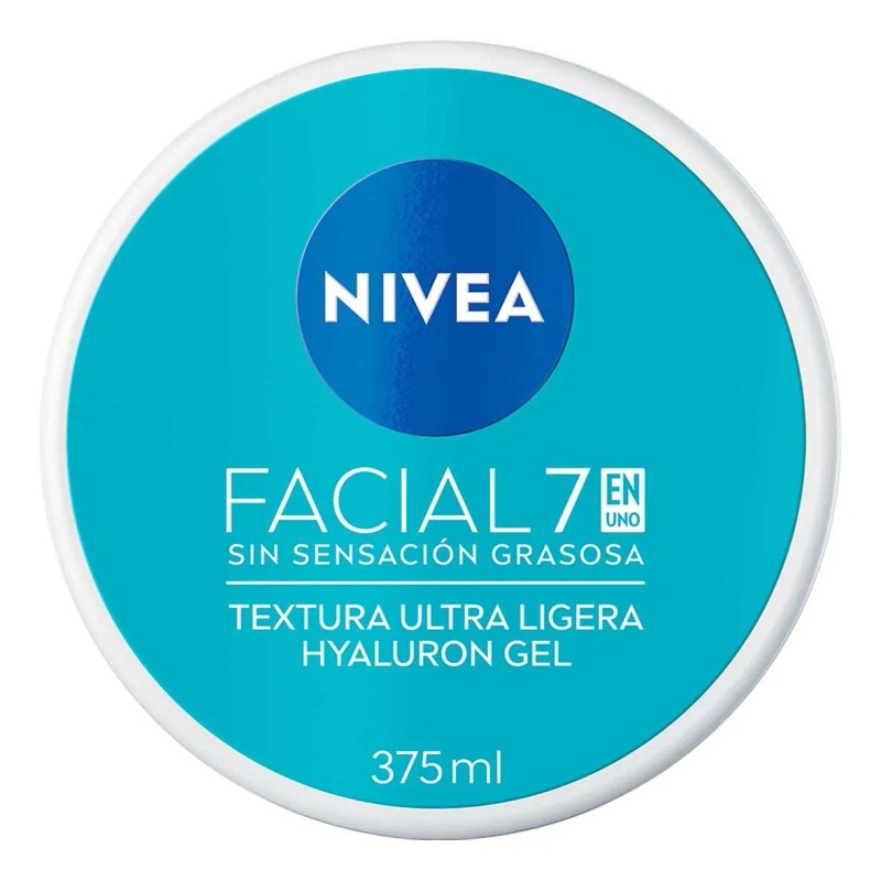 Nivea Gel Facial Refrescante Hyaluron Gel 375ml Grasa Día/noche