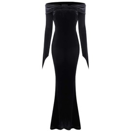 ICEYOU Womens Halloween Dress Family Costume Black XXL