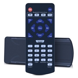 TCNOUMT Replacement PFA540BT Remote Control Compatible with PYLE Wireless Bluetooth Home Home Theater Power Stereo Receiver Audio Amplifier