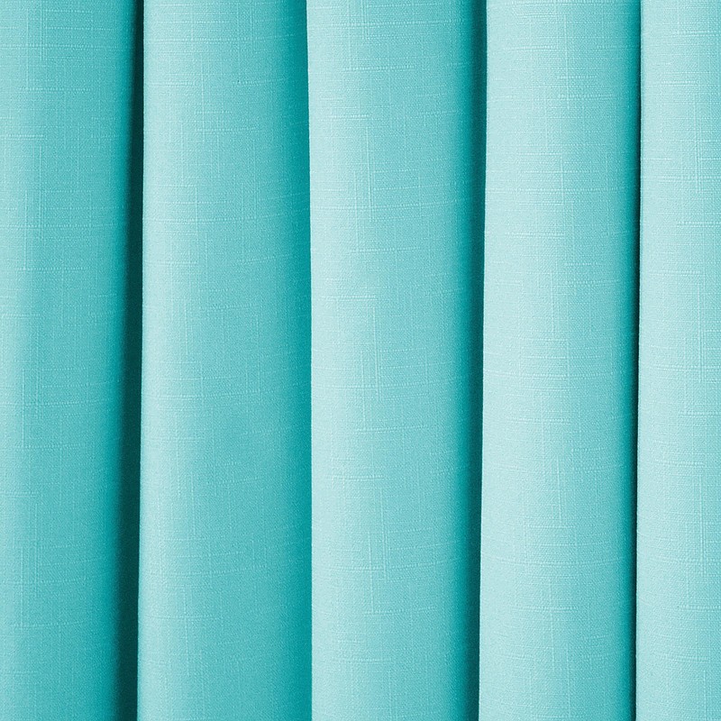 Eclipse Kendall Blackout Wave Curtain Valance, 18", Pool