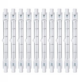 20pcs Halogen Light Bulb 120V 500W 500 Watt J Type T3 R7S 118mm Double Ended 4.65"