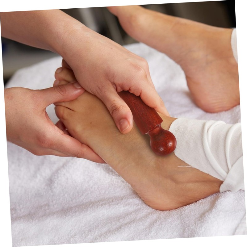 Baluue 4pcs Acupressure Massage Set Handheld Foot Massage Tool for