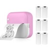 Mini Thermal Printer Multifunction Portable Sticker Maker Instant Photo Inkless