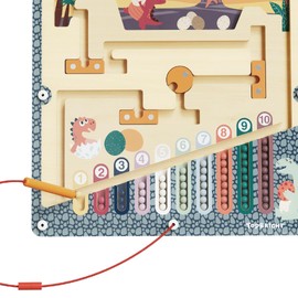 Topbright Dino Egg Labyrinth (Magnetic Game from 36 Months, Colourful, 28.5 x 2.6 x 29 cm) 1211412023de0001