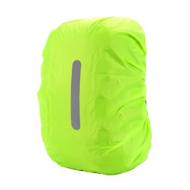 STQDEU Satchel Rain Cover, Rain Cover for Backpacks 15L-60L, Available in Four Colours, Waterproof Cover for Large Hiking Backpacks, Waterproof Protection for Backpacks and School Bags (Green, 45L)