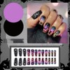 Hallowee Press on Nails Coffin Fake Nails Medium False Nails