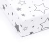 Amilian Fitted Sheet for Cot Bed, 60 x 120 cm,