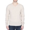State Fusio Men's Basic V-Neck Sweater Cashmere Merino Wool Blend
