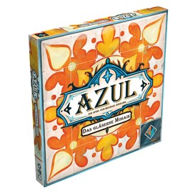 Asmodee Azul - The Glass Mosaic, Expansion, Family Game, German (English Language Not Guaranteed)