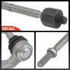 A-Premium Set of 4, Front Inner and Outer Tie Rod