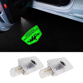 Never Fade Car LED Door Logo Projector Puddle lamp, for Forester Wilderness Accessories Door Light Logo LED Laser Car Courtesy Step Light HD 2 pcs Compatible with Forester SJ SK Series Wilderness