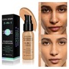 2-in-1 Foundation and Concealer Long Wear Natural Matte Finish Lightweight