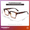 FEISEDY Blue Light Filter Glasses Men Women Rectangular Blue Light