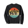 Square Root of 4761 Funny Vintage Retro Math Problem Sweatshirt